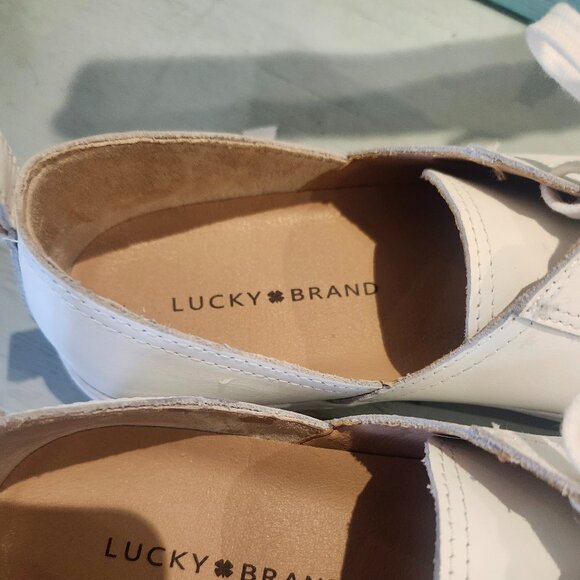 Lucky Branch white sneakers. Worn once. - Picture 4 of 6